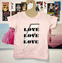Load image into Gallery viewer, Love Kids Tee in Pink